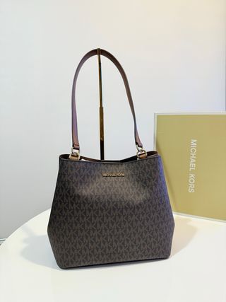 Bolso Michael Kors Marrón Monogram