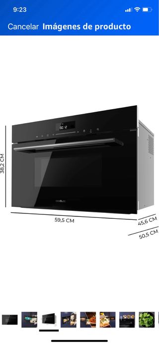 Horno Microondas Integrable Cecotec 60cm