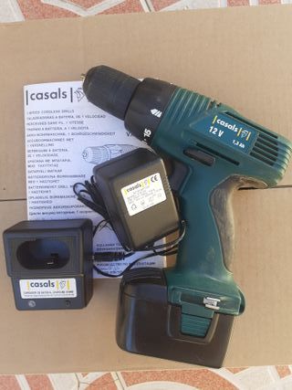 Taladro a batería Casals 12V
