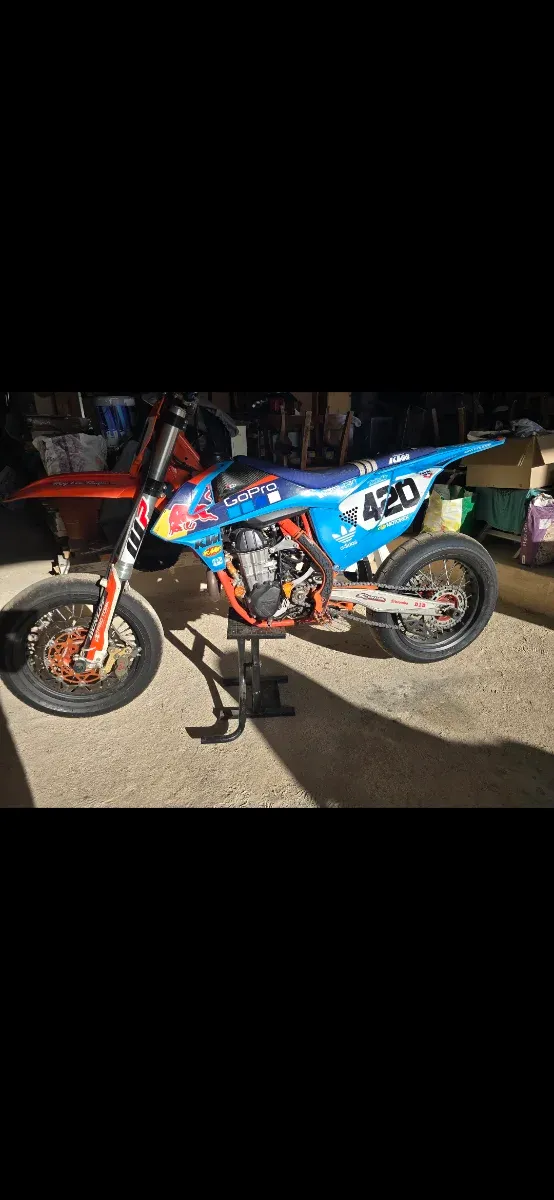 KTM Exc 450 Supermotard Sólo circuito