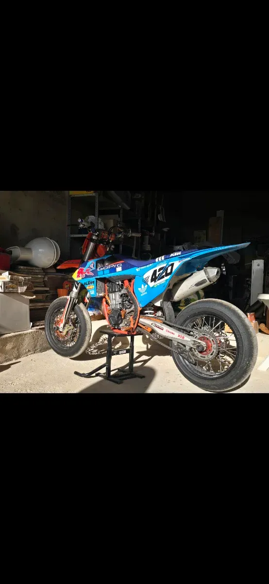 KTM Exc 450 Supermotard Sólo circuito