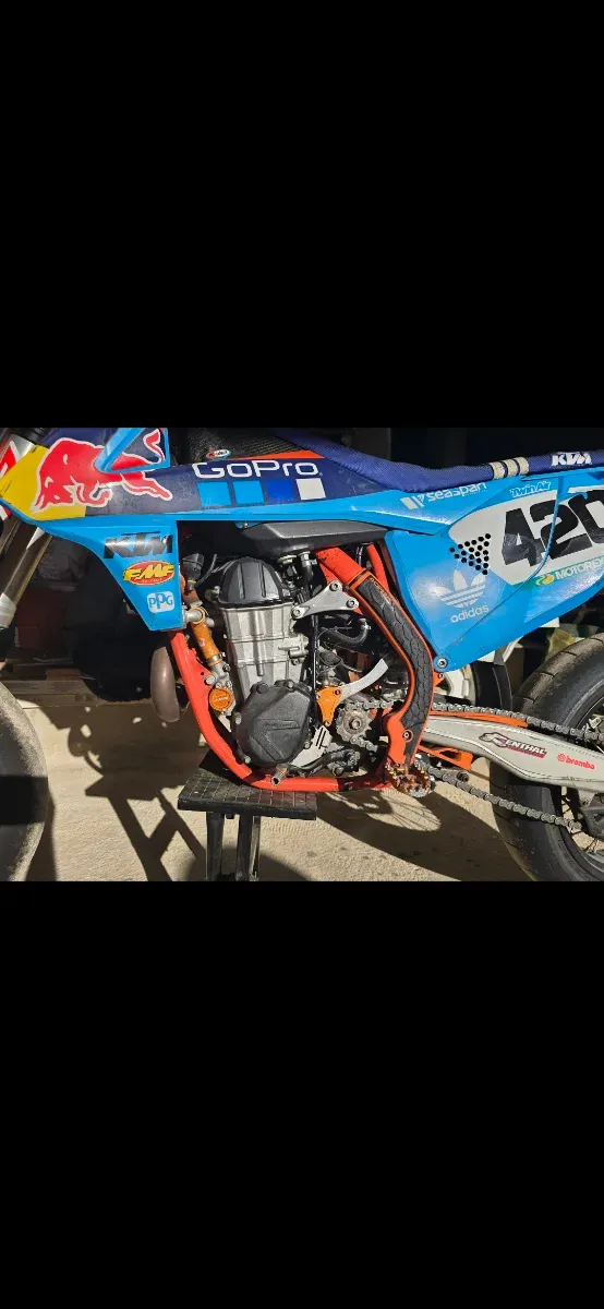 KTM Exc 450 Supermotard Sólo circuito