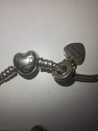 Pulsera Pandora Plata con Charms