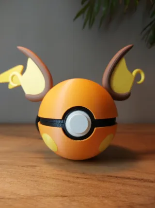 Pokémon Raichu Ball - Nintendo Cartridge Holder
