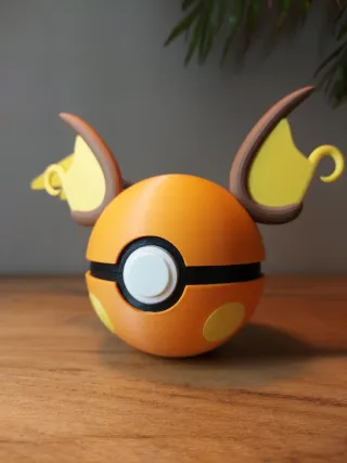 Pokémon Raichu Ball - Nintendo Cartridge Holder