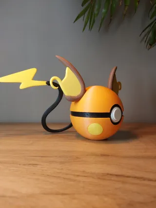 Pokémon Raichu Ball - Nintendo Cartridge Holder