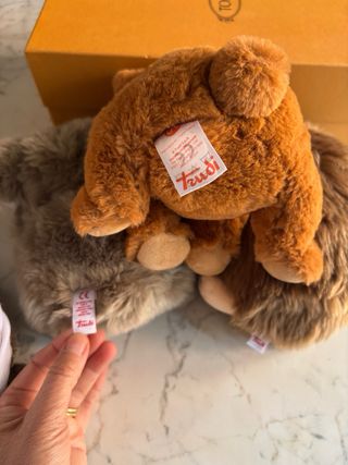 3 Peluche Trudi - Orsetto, Koala, Riccio e orsetto