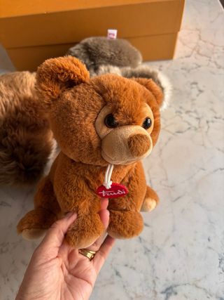 3 Peluche Trudi - Orsetto, Koala, Riccio e orsetto