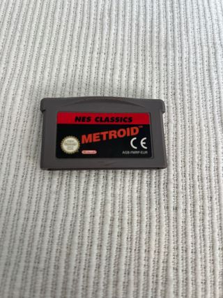 Metroid NES Classics GBA Cartucho