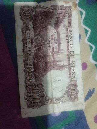 Billete 100 Pesetas España 1970
