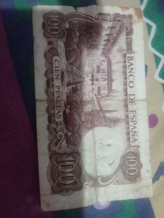 Billete 100 Pesetas España 1970