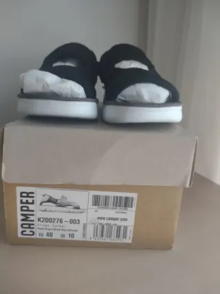 Sandalias Camper Talla 40 Negras