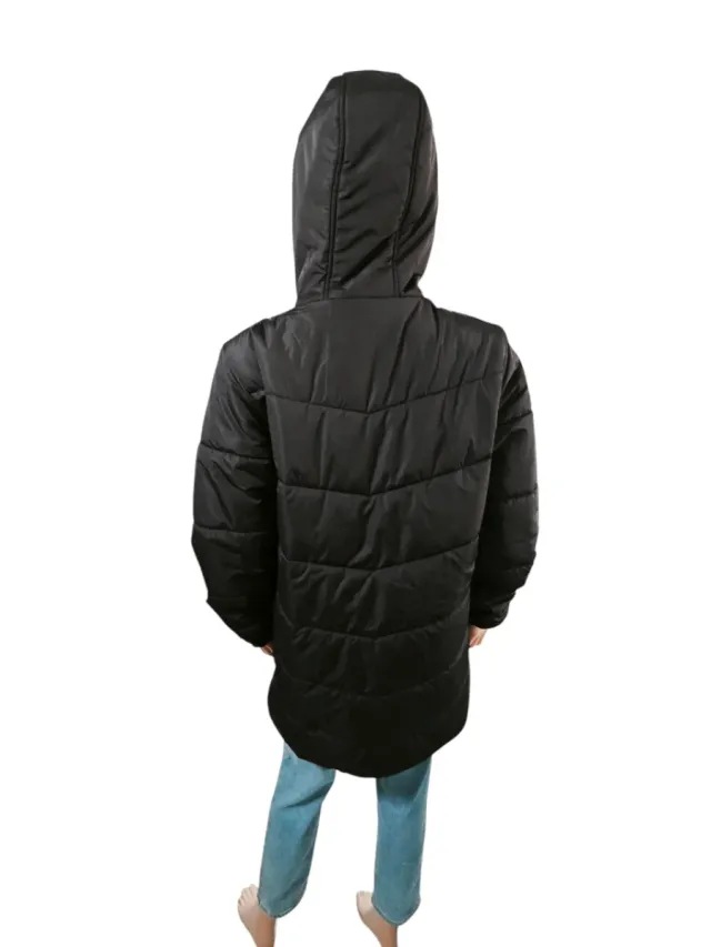 Abrigo acolchado largo Vans Foundry MTE Negro