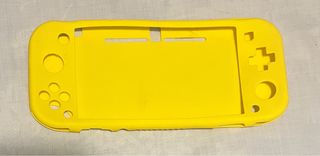 Funda Silicona Amarilla Nintendo Switch Lite