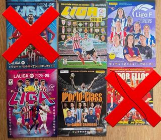 Lote de álbum y cromos de fútbol 