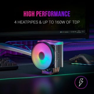 ✨ - MarsGaming ventilador MCPU44 dual argb silent