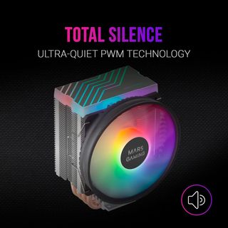 ✨ - MarsGaming ventilador MCPU44 dual argb silent