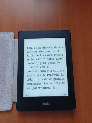 E-reader Kindle Paperwhite Libro Electrónico Negro