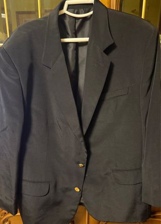Chaqueta de traje negra Talla 54