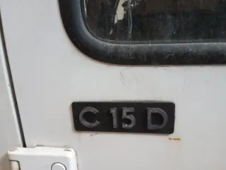 Furgoneta Citroën C15 D para piezas o recambios.