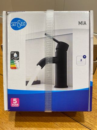 Grifo de lavabo negro