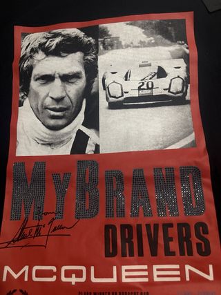 Camiseta My Brand Drivers McQueen Talla M