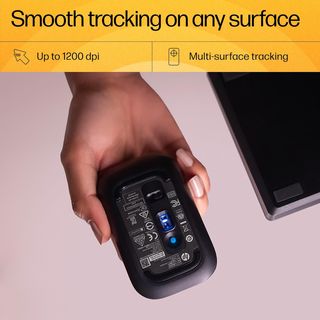 ✨ - HP Z3700 - Ratón inalámbrico (1200 PPP, Tecnol