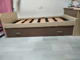 Cama nido con cama supletoria