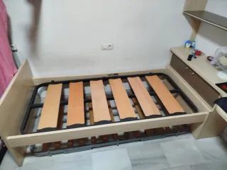 Cama nido con cama supletoria