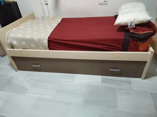 Cama nido con cama supletoria