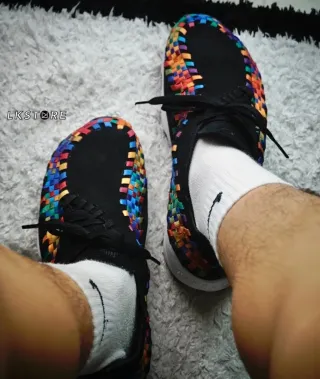 Zapatilla Nike Air Footscape Woven Multicolor Piel