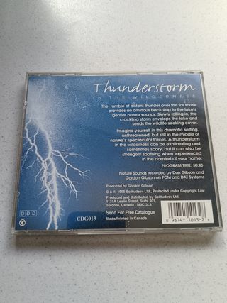 CD Dan Gibson's Solitudes - Thunderstorm