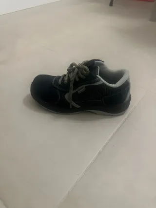 Zapatos de seguridad negros mujer 