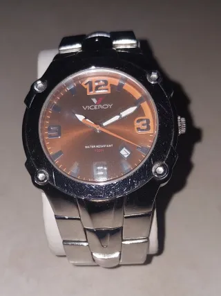 Reloj Viceroy Marrón y Plateado