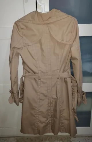 Gabardina H&M Beige Talla 34