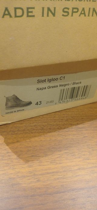 Botas Panama Jack Slot Ogloo T-43 Negras