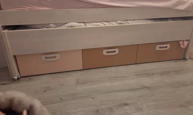 Cama nido con cajones