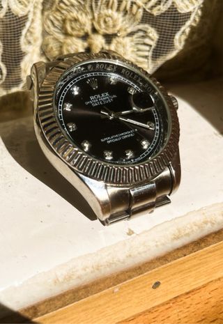 Reloj Rolex Datejust Plata