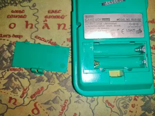 Nintendo Game Boy Pocket Verde LINEAS