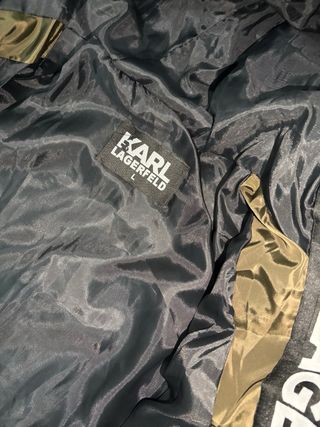 Abrigo Karl Lagerfeld Verde
