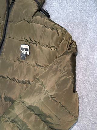 Abrigo Karl Lagerfeld Verde