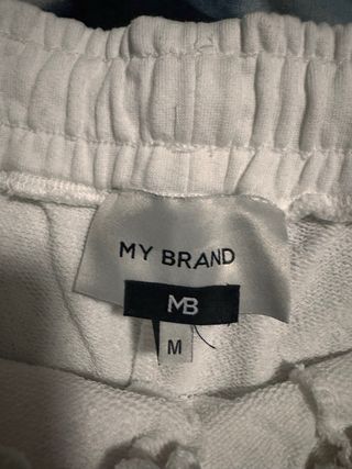 Pantalón corto My Brand blanco