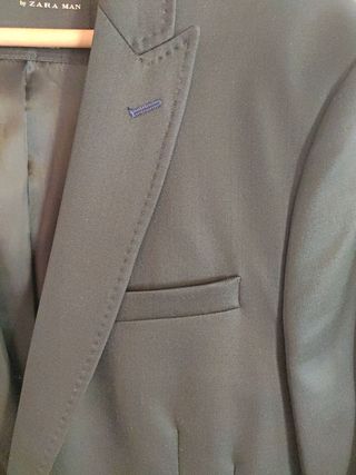 Americana Zara Man Gris Talla L/54