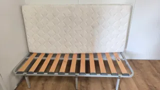 Cama Somier y Colchón 1.90x0.90