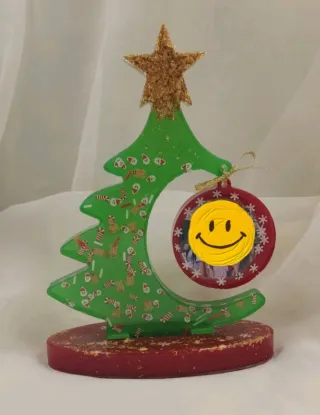 Árbol Navidad Resina Personalizado
