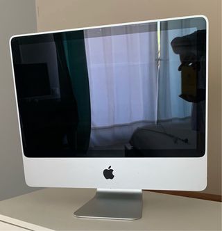 iMac 2008 Apple Plata/Negro