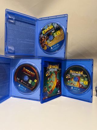 PS4: Crash, Jumanji, Rayman Legends