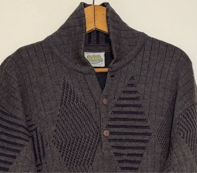 Maglione Aklanda Australia Lana Vergine Grigio