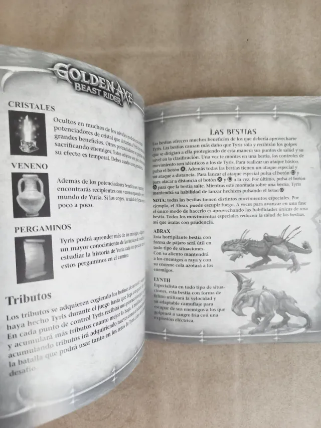 Nuevo Golden Axe Beast Rider Videojuego PAL España