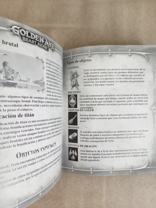 Nuevo Golden Axe Beast Rider Videojuego PAL España